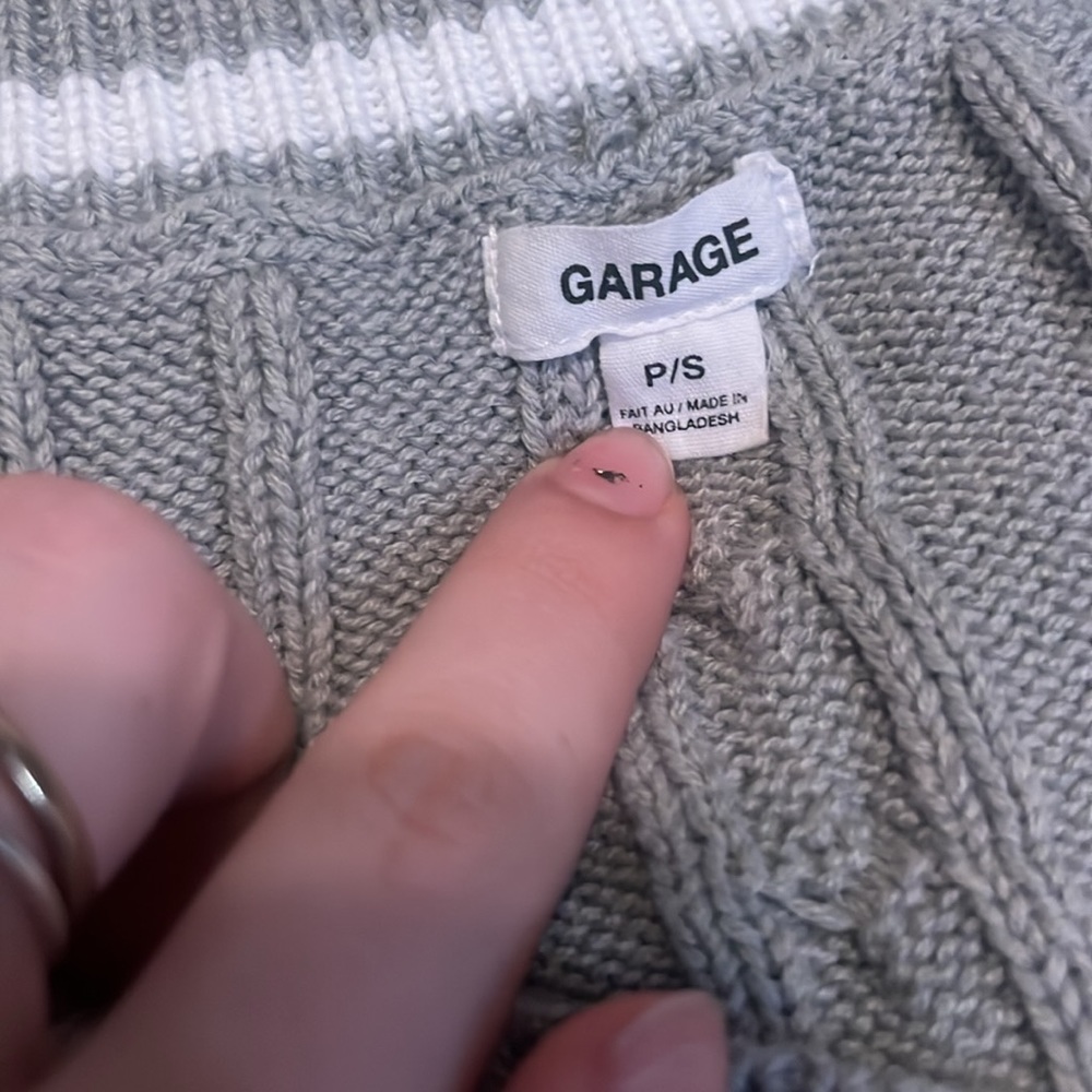 grey sweater vest - Picture 2 of 3